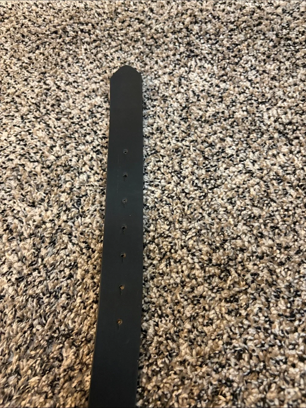 wild fable Black Belt with Gold Double Heart Buckle